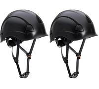 Portwest PS53 Safety Hard Hat 6-Point Harness Lightweight ABS Shell | EN 50365, Head Protection, Wheel Ratchet