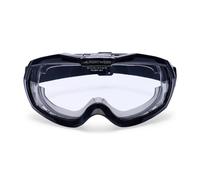 Portwest PS66 Ultra Safe Light Vented Goggles Anti-Scratch | Clear, Indirect Ventilation, Over Glasses Fit, KN Coated Lens, Anti-Scratch, Adjustable Strap