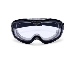 Portwest PS66 Ultra Safe Light Vented Goggles Anti-Scratch | Clear, Indirect Ventilation, Over Glasses Fit, KN Coated Lens, Anti-Scratch, Adjustable Strap