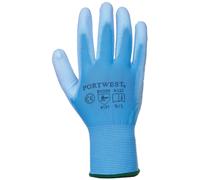 Portwest PU Palm Coated Gloves (A120) Workwear in Blue | Size: Large Portwest Blue L