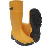 Portwest PU Safety Wellington Boots Yellow Size 6