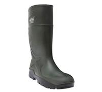 Portwest PU Safety Wellington Boots Green Size 11