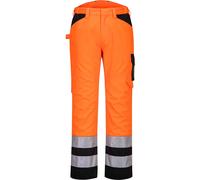 Portwest PW2 Hi Vis Service Trousers Orange / Black 38" 31"