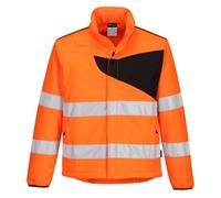 Portwest PW2 Hi Vis Softshell 2L 4XL Orange/Blk