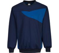 Portwest PW2 Mens Sweatshirt Navy / Royal Blue 2XL