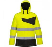 Portwest PW261 PW2 Hi-Vis Winter Jacket Yellow/Black Size: L Colour: Y L