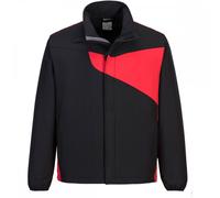 Portwest PW271 PW2 Softshell Jacket (2L) Black/Red Size: S Colour: Bla S