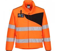Portwest PW275 PW2 Hi-Vis Softshell (2L) Orange/Black Size: L Colour: L