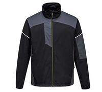 Portwest PW3 Flex Shell Jacket, Size: XXXL, Colour: Black/Zoom Grey, T620BZRXXXL