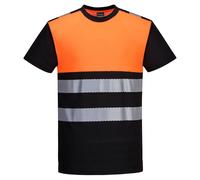 Portwest PW3 Hi-Vis Cotton Comfort Class 1 T-Shirt Short Sleeve Reflective PW311