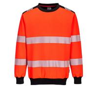Portwest Pw3 Hi-Vis Crewneck Sweatshirt