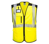 Portwest PW3 Hi-Vis Executive Vest Lightweight Reflective PW309