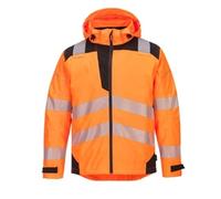 Portwest PW3 Hi Vis Extreme Rain Jacket 2XL Orange/Blk