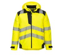 Portwest PW3 Hi-Vis Extreme Rain Jacket Waterproof Breathable Durable PW360