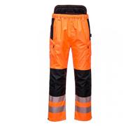 Portwest PW342 PW3 Hi-Vis Extreme Waterproof & Breathable Rain Trousers