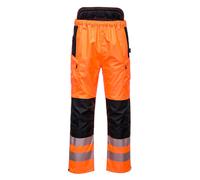 Portwest PW3 Hi-Vis Extreme Rain Trousers Waterproof Breathable Durable PW342