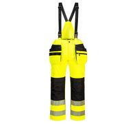 Portwest PW3 Hi Vis Extremely Waterproof Rain Trousers Work Wear Bib and Brace