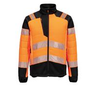 Portwest PW3 Hi-vis hybrid baffle jacket (T170) - Mens, 100% Polyester Ripstop