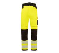 Portwest PW3 Hi-Vis Lightweight Stretch Work Trousers Reflective PW303