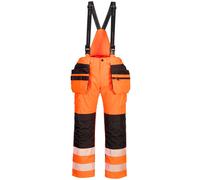 Portwest PW3 Hi-Vis Rain Trousers Waterproof Breathable Durable PW356