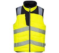 Portwest PW3 Hi-Vis Reversible Bodywarmer | Durable | Stain & Water Resistant
