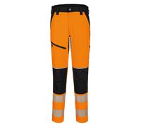 Portwest PW3 Hi-vis stretch trousers (T140) - Mens, 94% Polyester, Oeko-Tex