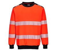 Portwest Pw3 Hi-Vis Crewneck Sweatshirt