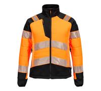 Portwest PW3 Hi-Vis Womens Hybrid Baffle Jacket Water Resistant Padded Safety