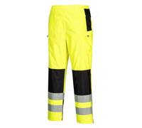 PORTWEST PW3 Hi Vis Womens Rain Trouser Waterproof Lightweight Safety Work Pants
