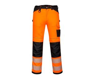 Portwest PW3 Hi-Vis Women's Stretch Work Trousers Reflective PW385