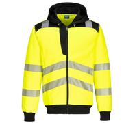 Portwest PW3 Hi-Vis Zip Hoodie Reflective PW327