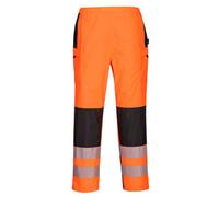 PW3 Women's Hi Vis waterproof Rain Over Trouser Pants RIS 3279 Portwest PW386