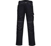 Portwest T601BKR46 Urban Work Trousers, 46, Black
