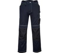 Portwest PW3 Mens Urban Work Trousers Navy / Black 48" 31"