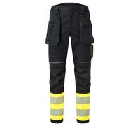 Portwest PW3 Modaflame Work Hi-Vis Class 1 FR Holster Trousers FR416