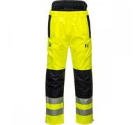 Portwest PW3 PW3 Hi-Vis Extreme Trousers Yellow/Black Size: M Inside L M 31"