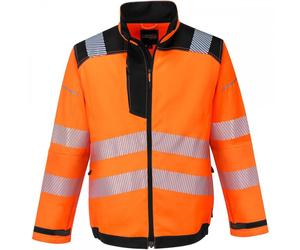 Portwest PW3 PW3 Hi-Vis Work Jacket Orange/Black Size: 2XL Colour: Ora 2XL