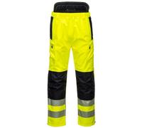 Portwest PW3 PW342 Hi-Vis Extreme Rain Trousers Mens Waterproof Work | EN ISO 20471 Class 2, EN 343 Class 4:3 X, Six Storage Options