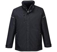 Portwest PW3 Winter Jacket, Color: Black, Size: XXXL, PW362BKRXXXL