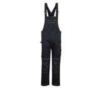 Portwest PW3 Work Bib and Brace, Size: XXXL, Colour: Black, PW346BKRXXXL