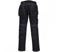 Portwest PW305 PW3 Stretch Holster Work Trousers Black Waist: 44" 44" 31"