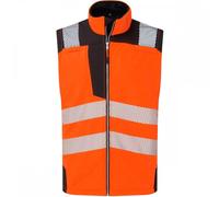 Portwest PW325 Hi-Vis Softshell Gilet (3L) Orange/Black S Colour: Oran S