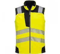 Portwest PW325 Hi-Vis Softshell Gilet (3L) Yellow/Black S Colour: Yell S