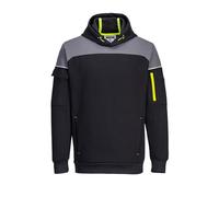 (Black, XXL) Portwest PW3 Pullover Hoodie