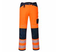 Portwest PW340 PW3 Hi-Vis Work Trousers Durable Multi Pocket Safety Workwear