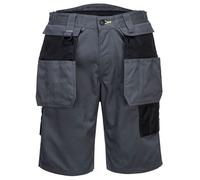 Portwest PW345 Holster Work Shorts - Zoom Grey