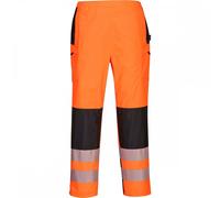 Portwest PW386 PW3 Hi-Vis Womens Rain Trouser Orange/Black Size: M Col M 31"