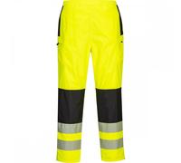 Portwest PW386 PW3 Hi-Vis Womens Rain Trouser Yellow/Black Size: M Col M 31"