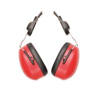 Portwest PW42 yellow or red helmet ear defenders clip on mounted ear muffs