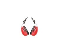 Portwest PW47 Endurance Clip-On Ear Muffs Red Colour: Red One Size